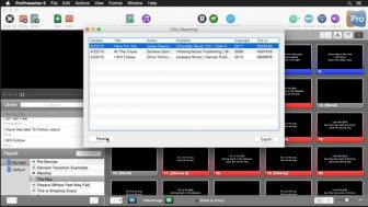 ProPresenter 6: CCLI Reporting
