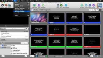 ProPresenter 6: Importing and Exporting