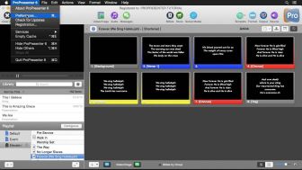 ProPresenter 6: Planning Center Online