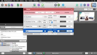 ProPresenter 6: Clocks and Timers