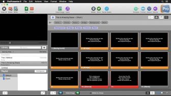ProPresenter 6: Arrangements